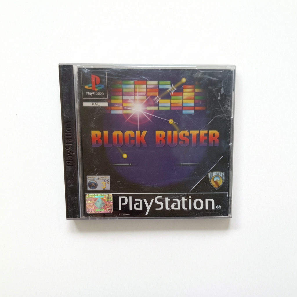 Block Buster Playstation 1 (PS1) Version UK