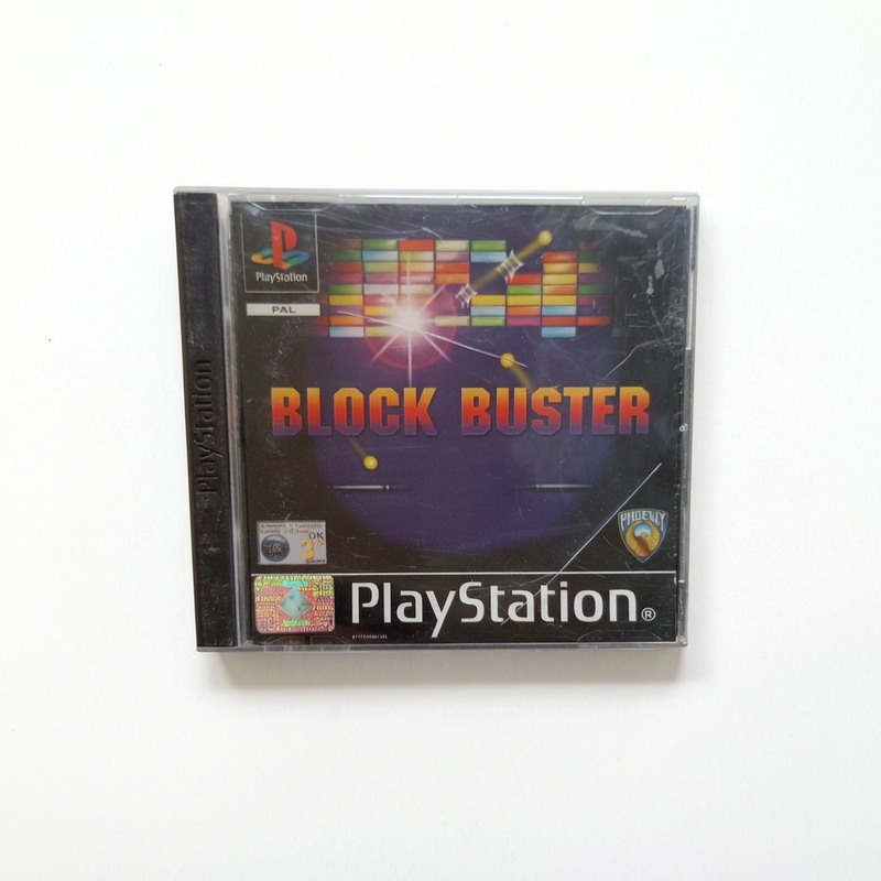 Block Buster Playstation 1 (PS1) Version UK