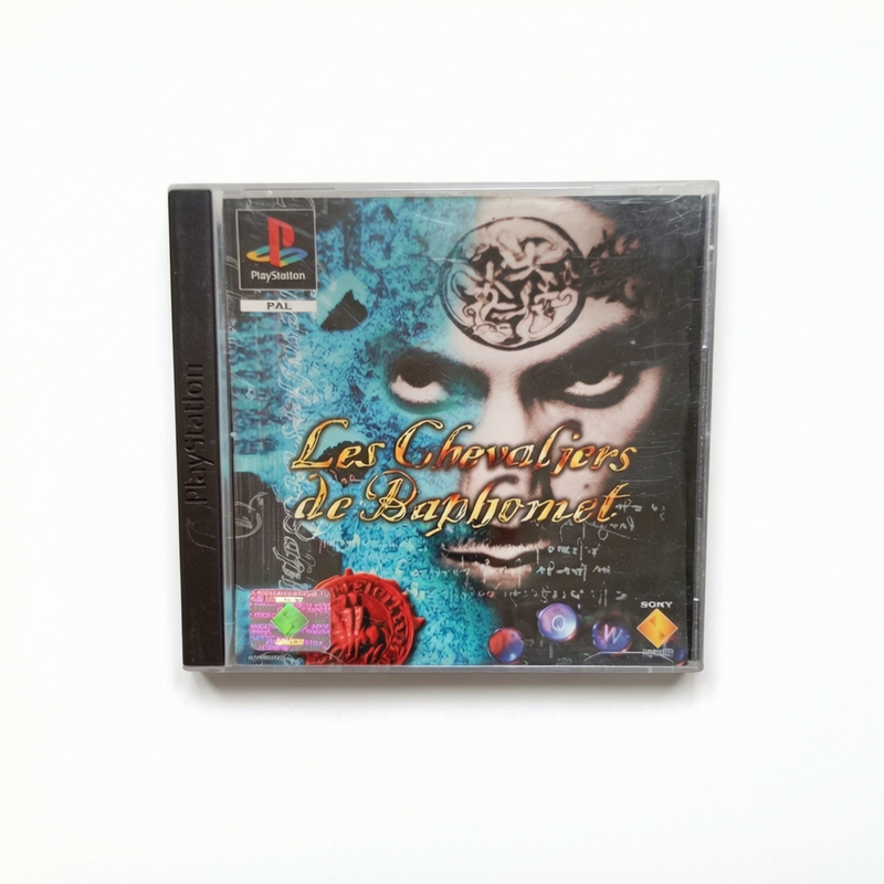 LES CHEVALIERS DE BAPHOMET PlayStation 1 (PS1)