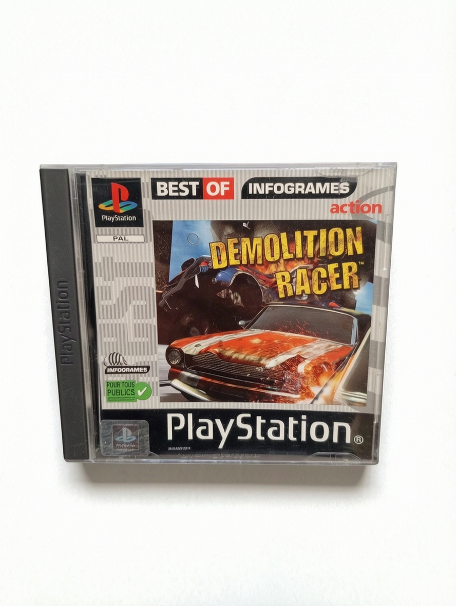 DEMOLITION RACER PlayStation 1 (PS1) Version infogrames
