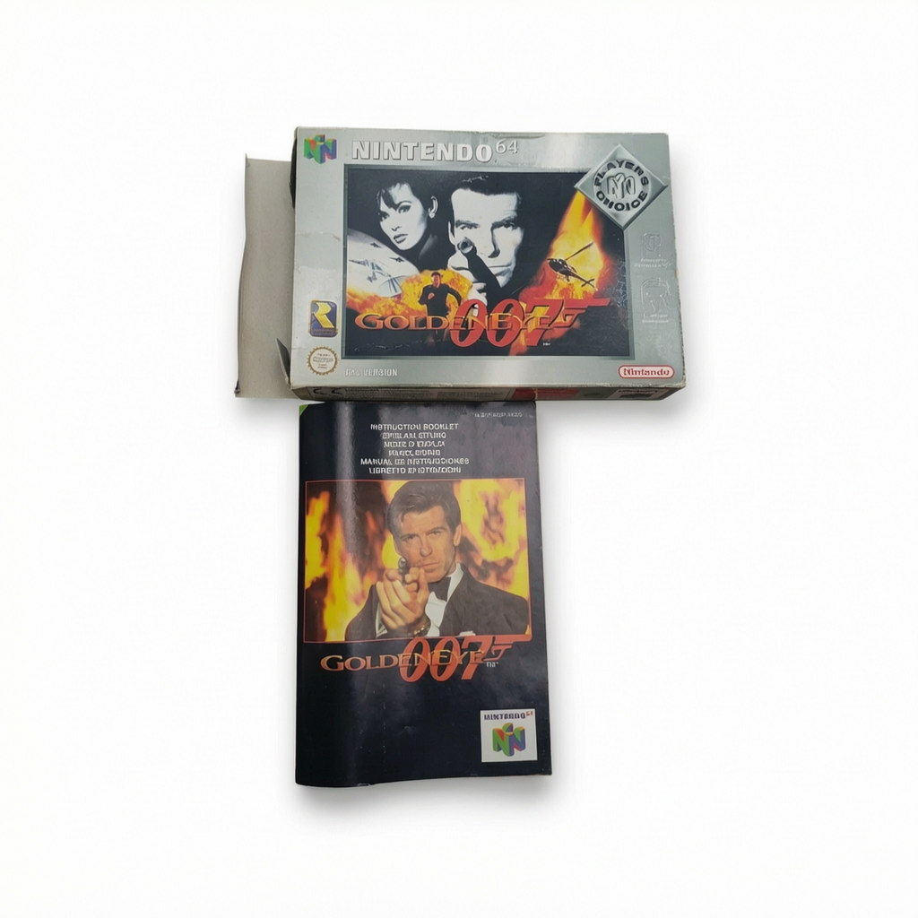 Boite + Notice Nintendo 64 : 007 GoldenEye