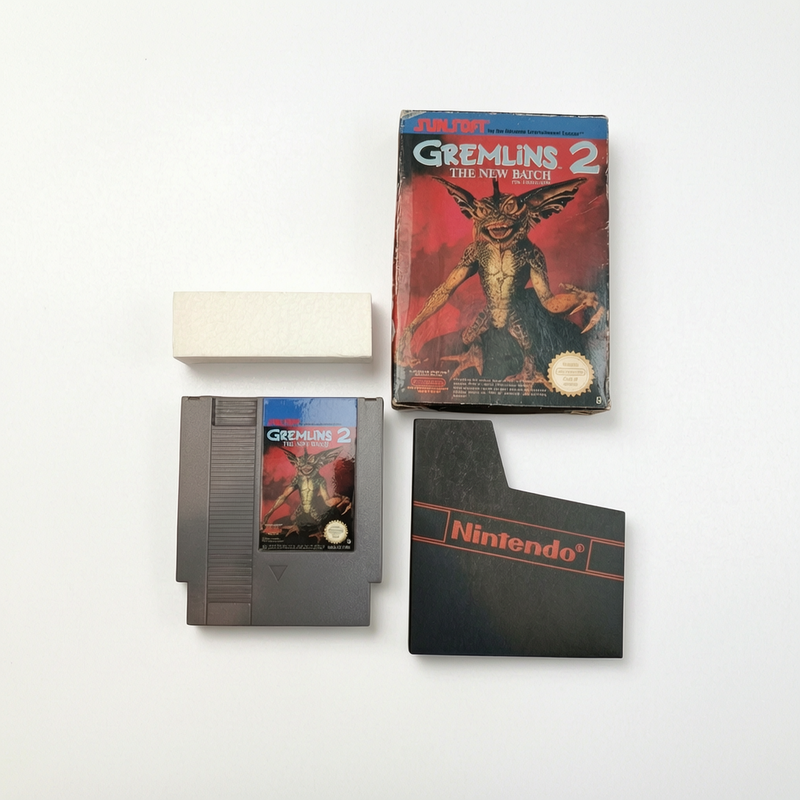 Gremlins 2 The New Batch Nintendo NES  Version PAL en boîte