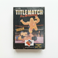 Title Match Pro wrestling Atari