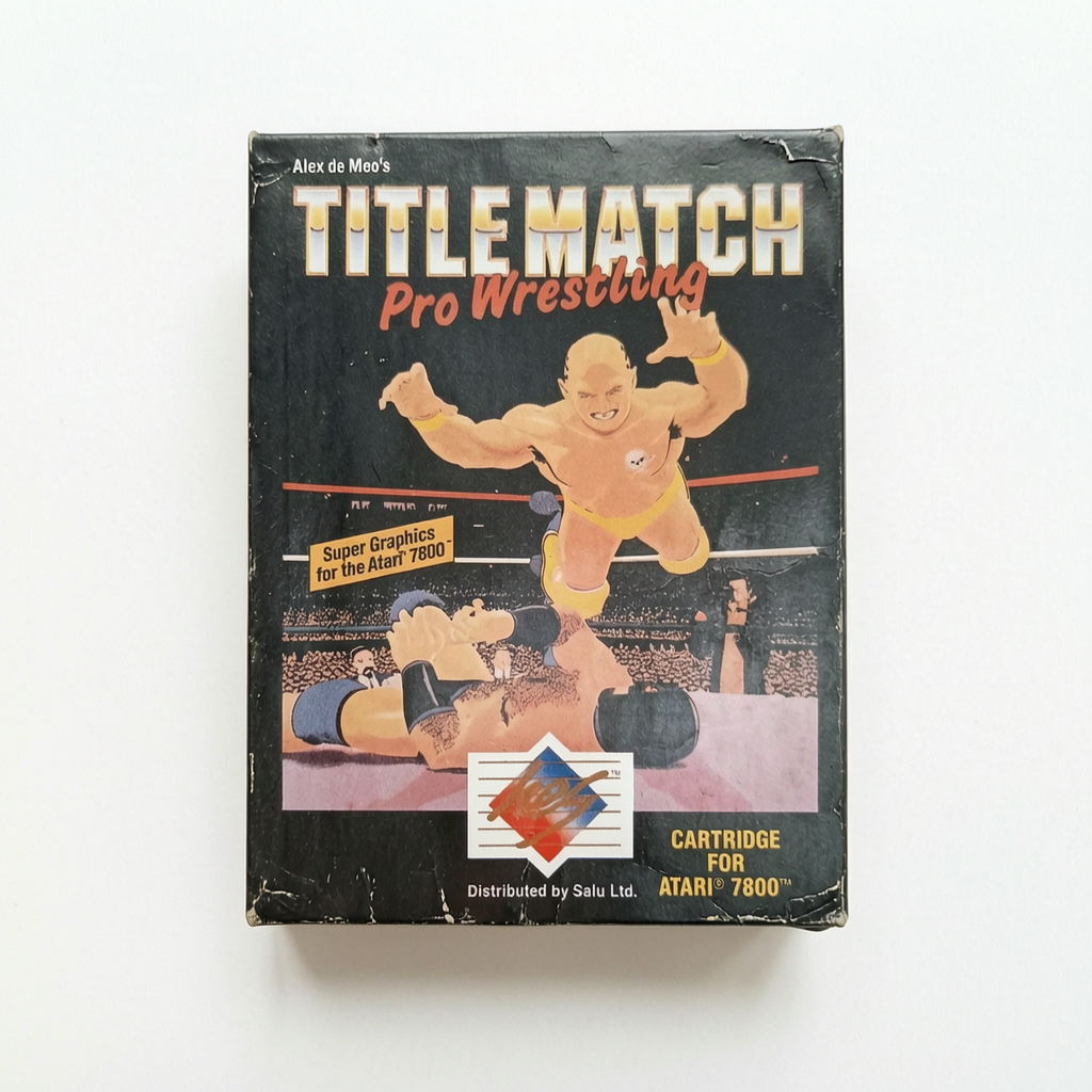 Title Match Pro wrestling Atari