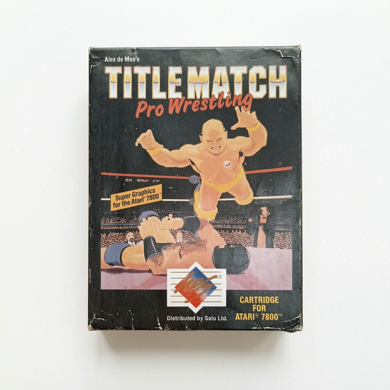 Title Match Pro wrestling Atari