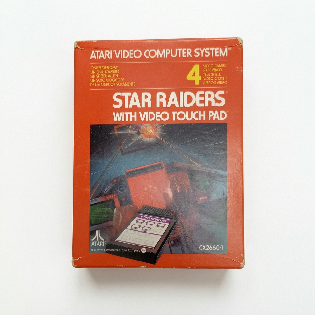 Star raiders avec video touch pad Atari