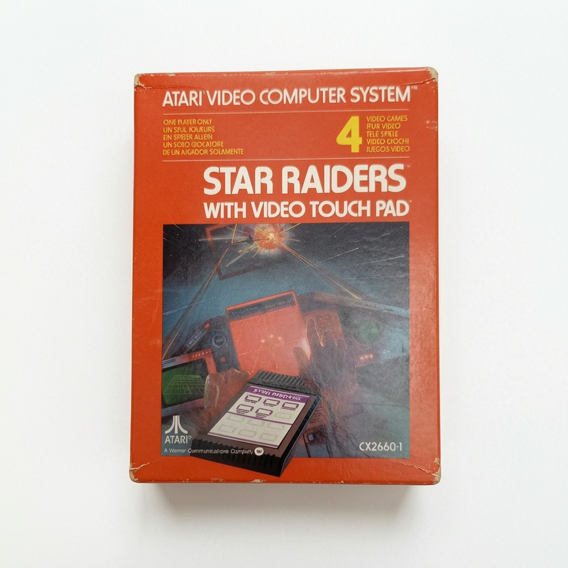 Star raiders avec video touch pad Atari