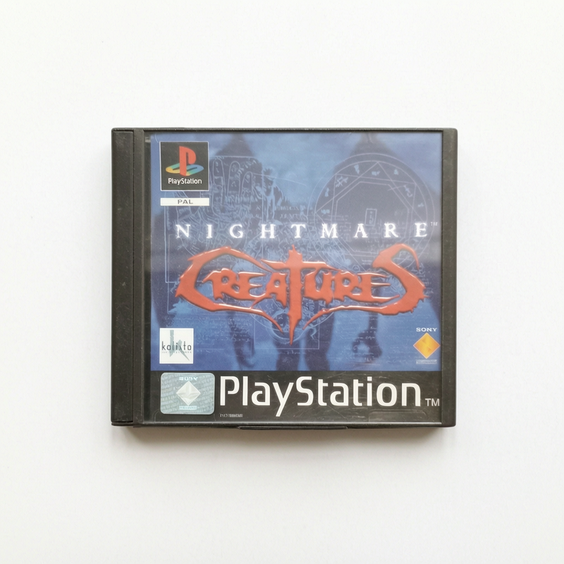 NIGHTMARE CREATURES playstation 1 (PS1)