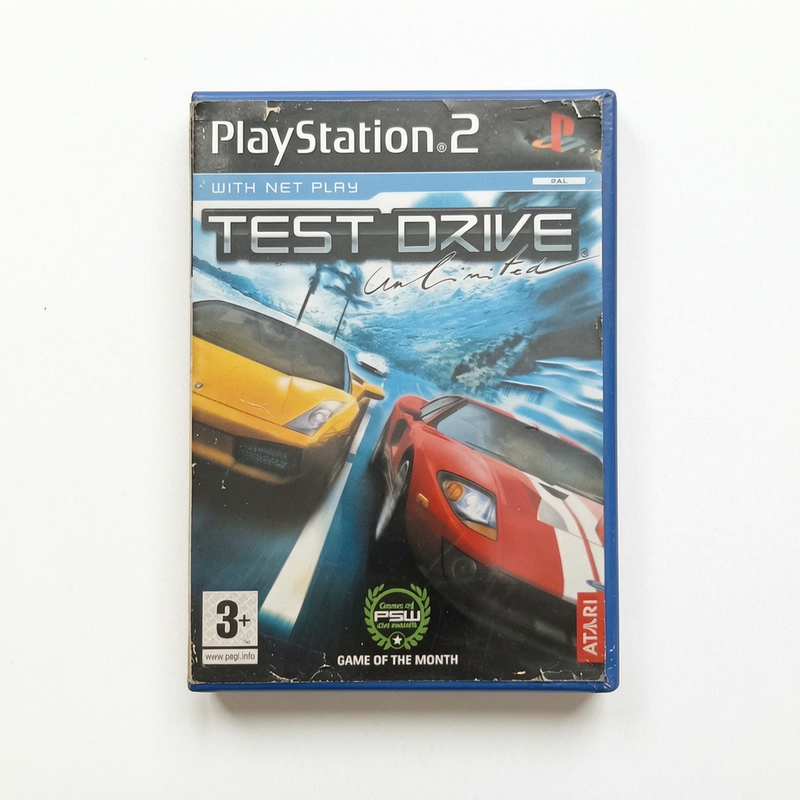 TEST DRIVE UNLIMITED playstation 2 (PS2) Version UK
