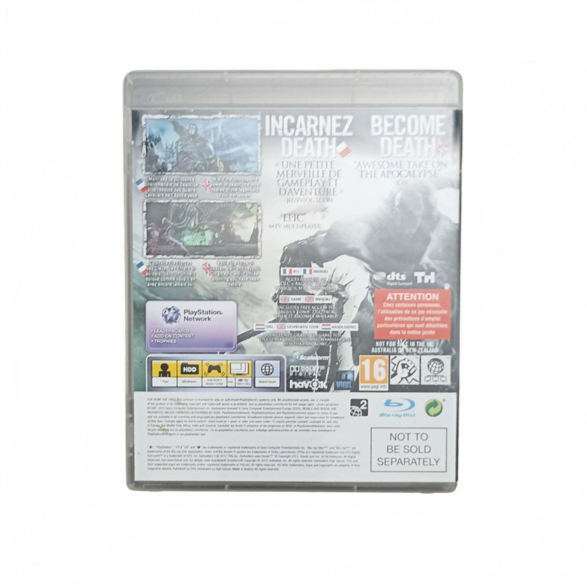 DARKSIDERS II playstation 3 (PS3)