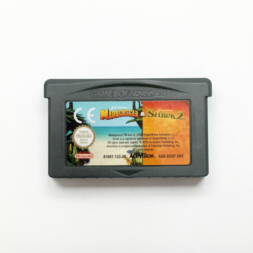 MADAGASCAR ET SHREK 2 Game Boy Advance