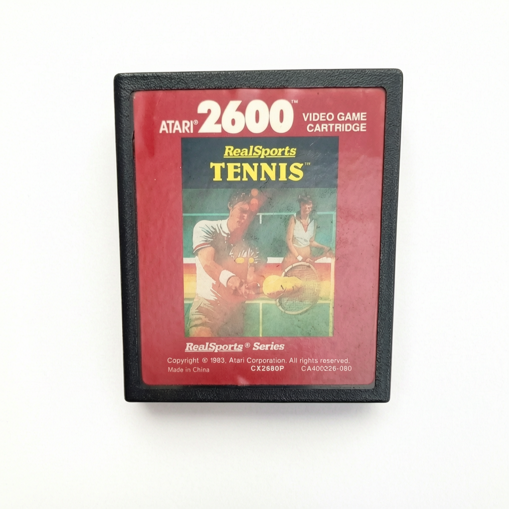 Atari 2600 RealSports Tennis