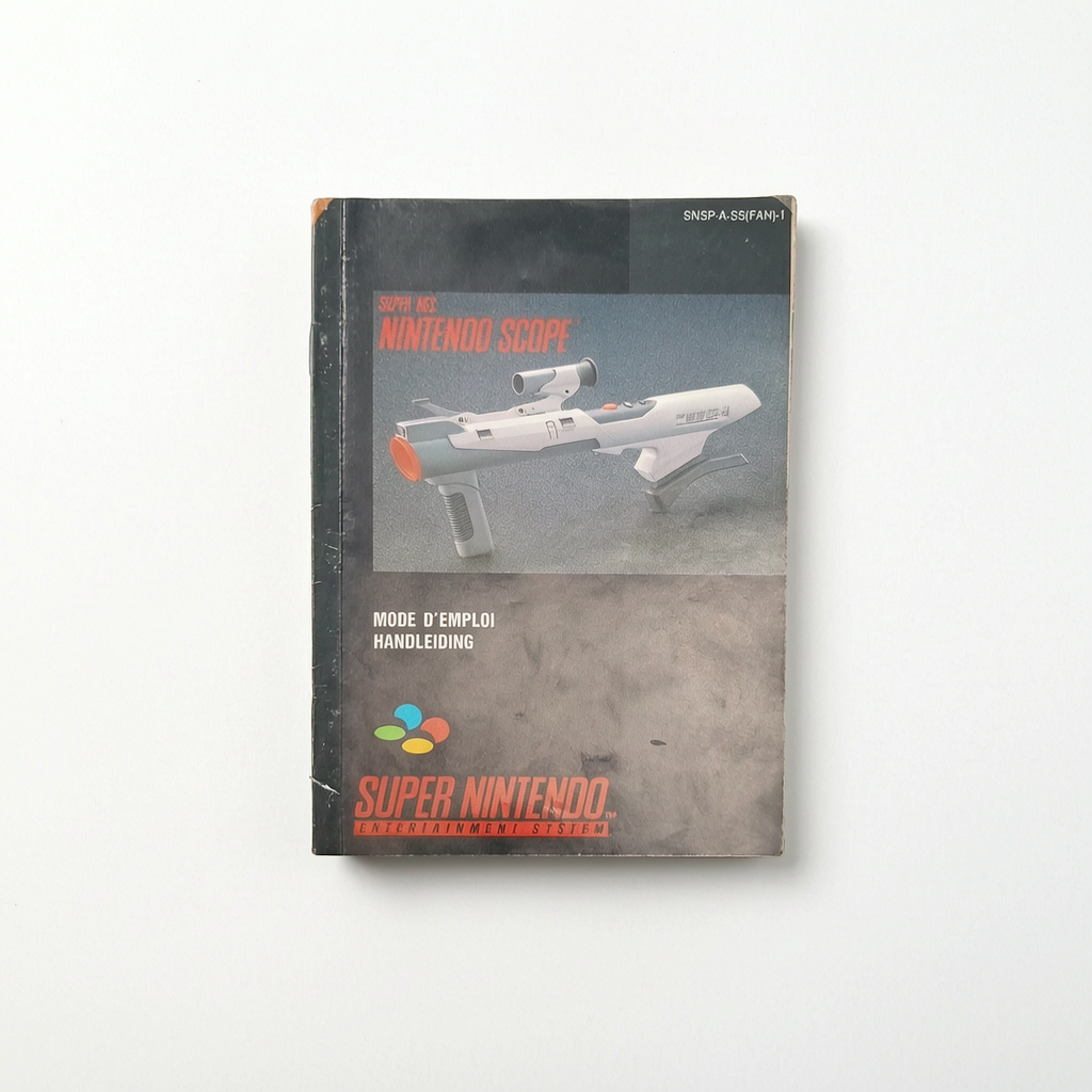 Notice Nintendo Scope Super Nintendo (SNES)