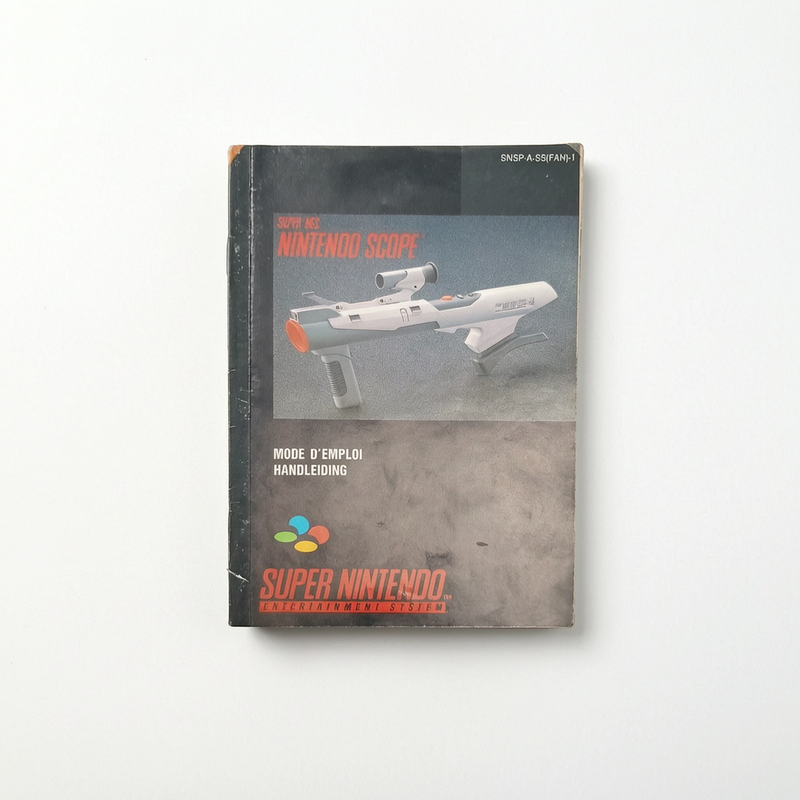 Notice Nintendo Scope Super Nintendo (SNES)