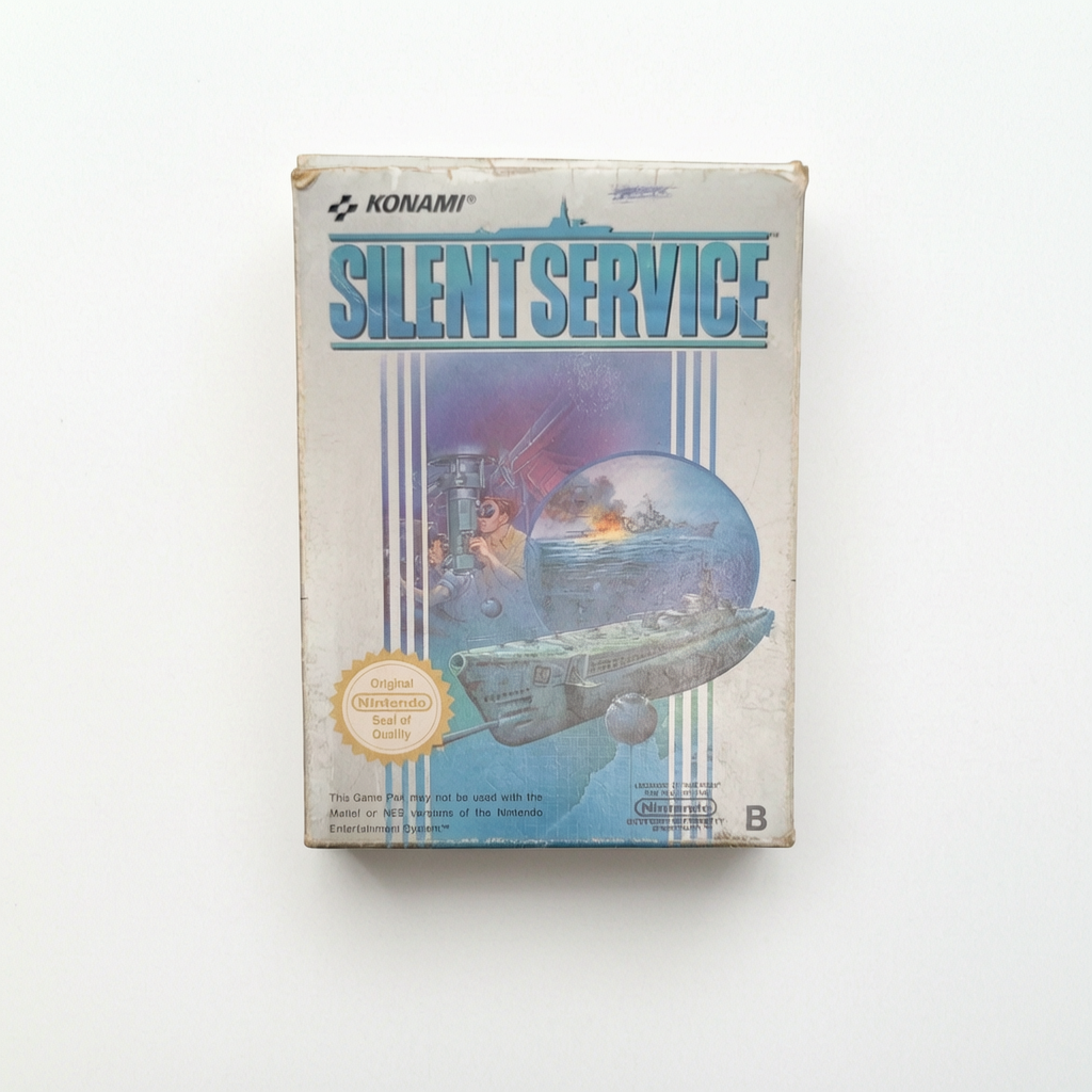 Silent Service Nintendo NES en boite