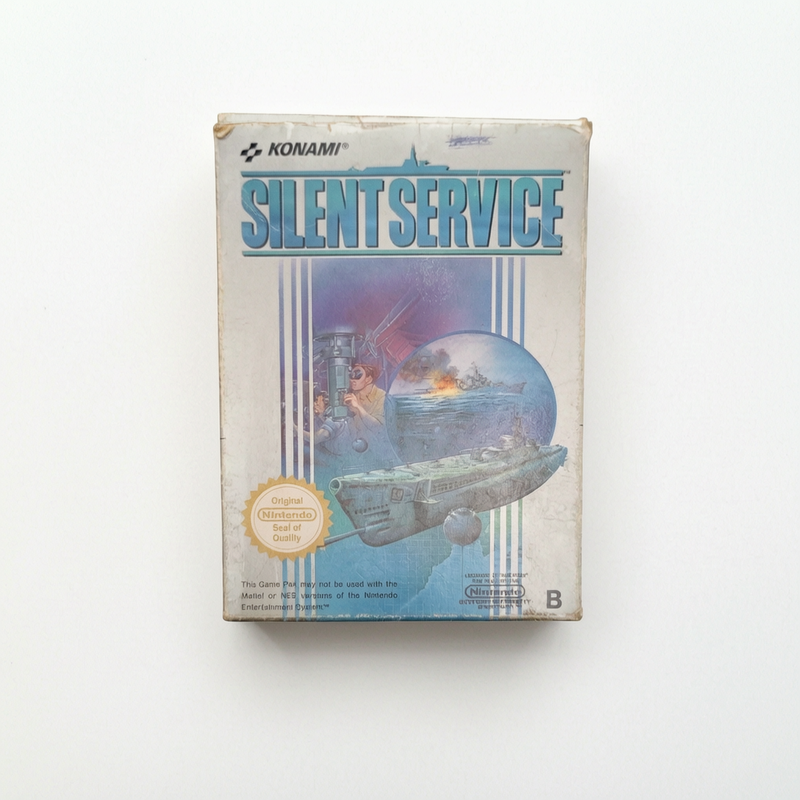 Silent Service Nintendo NES en boite