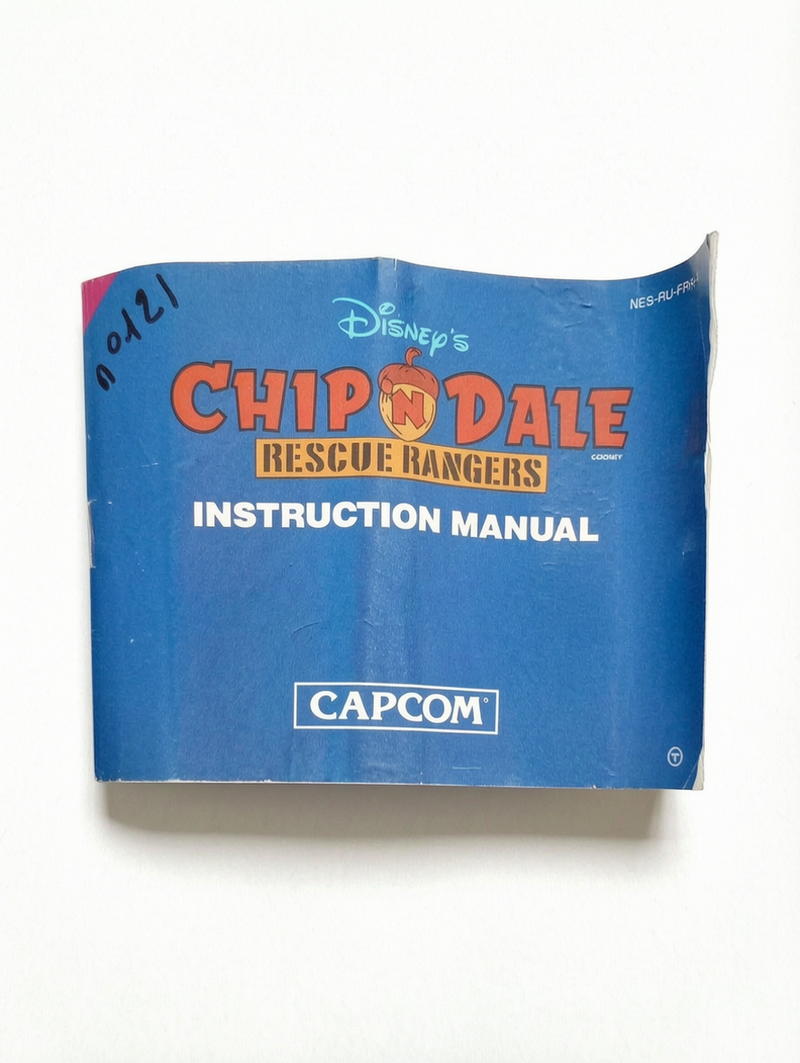 Notice seule Chip N Dale Nintendo NES