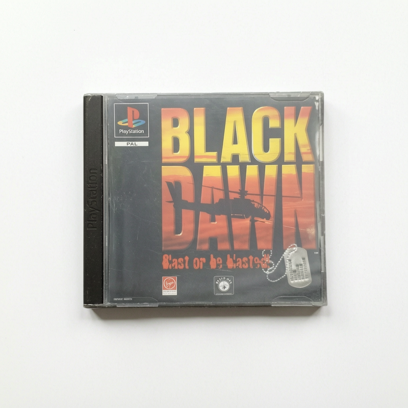 BLACK DAWN playstation 1 (PS1)