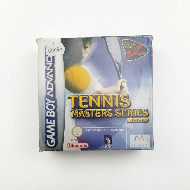 TENNIS MASTER SERIES 2003 Game Boy Advance