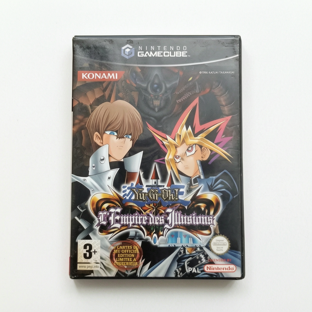 YU-GI-OH L'EMPIRE DES ILLUSIONS nintendo gamecube (boite + notice)