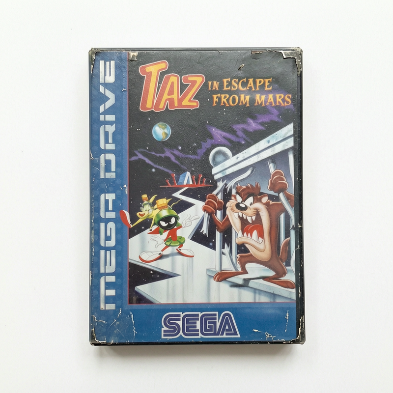 TAZ IN ESCAPE FROM MARS Sega Mega Drive (boite seule)