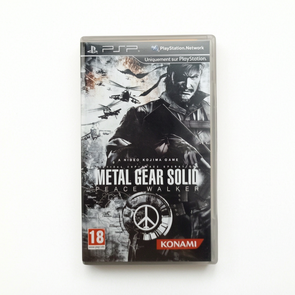METAL GEAR SOLID peace walker playstation portable (PSP) (boite + notice)