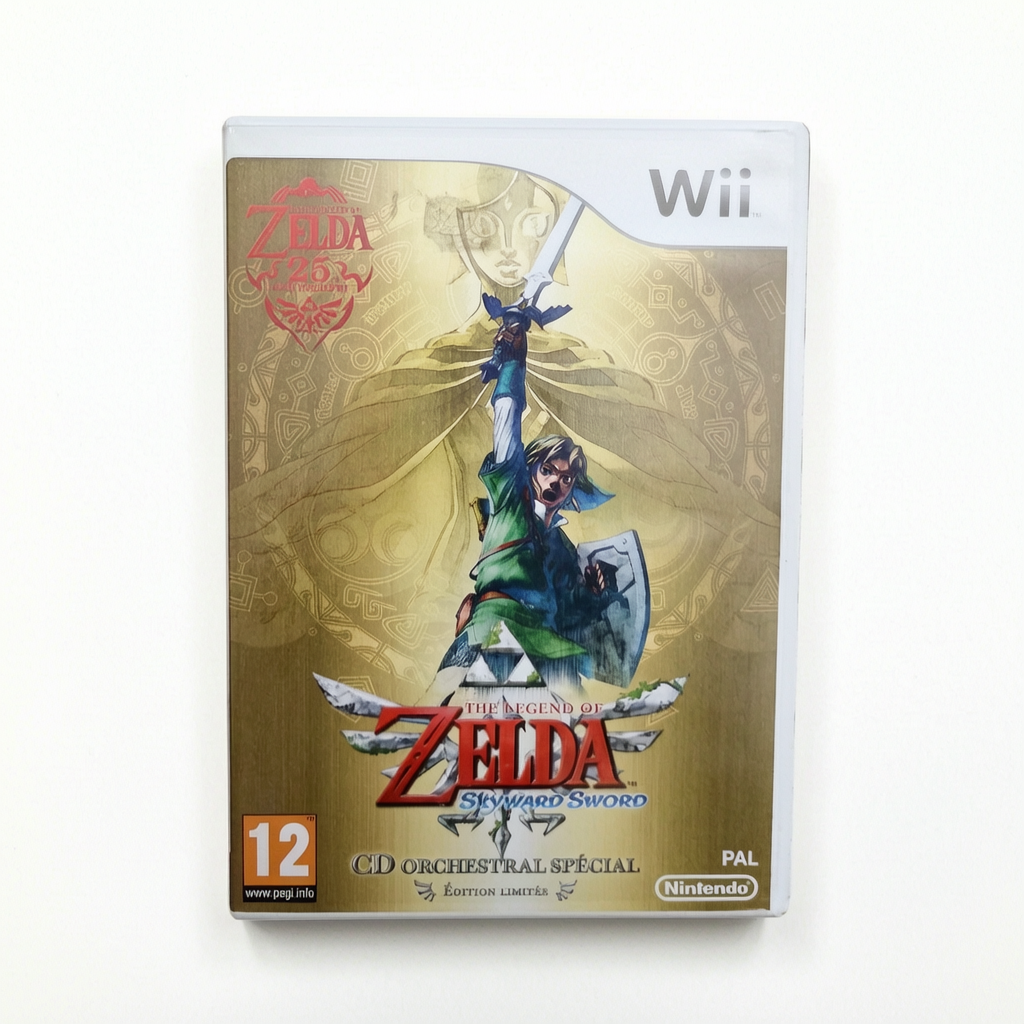 THE LEGEND OF ZELDA skyward sword nintendo WII (boite seule)