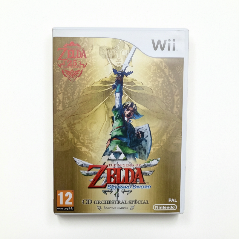 THE LEGEND OF ZELDA skyward sword nintendo WII (boite seule)