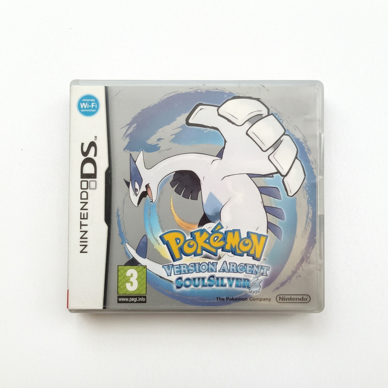 POKÉMON VERSION ARGENT SOULSILVER nintendo DS