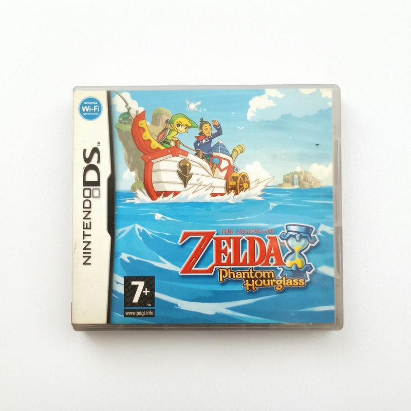 THE LEGEND OF ZELDA phantom hourglass nintendo DS