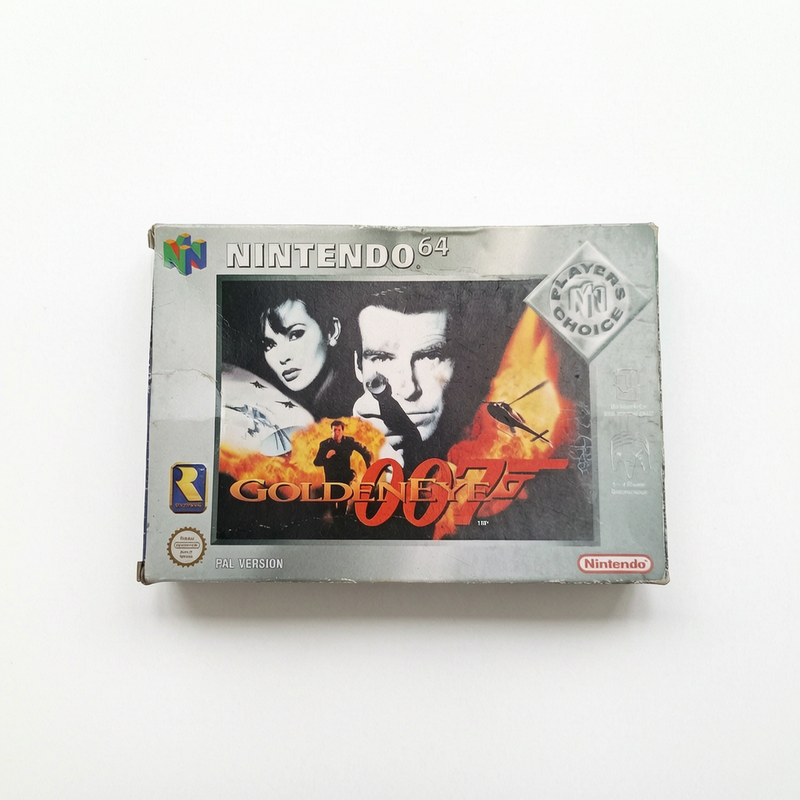 GOLDEN EYE 007 nintendo 64 Version Player's Choice Complet FRA