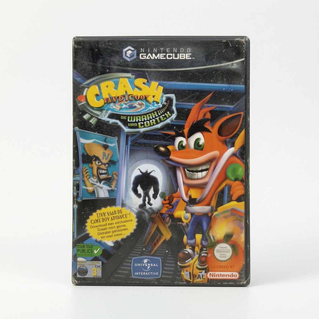 CRASH BANDICOOT GameCube Version FRA/HOE