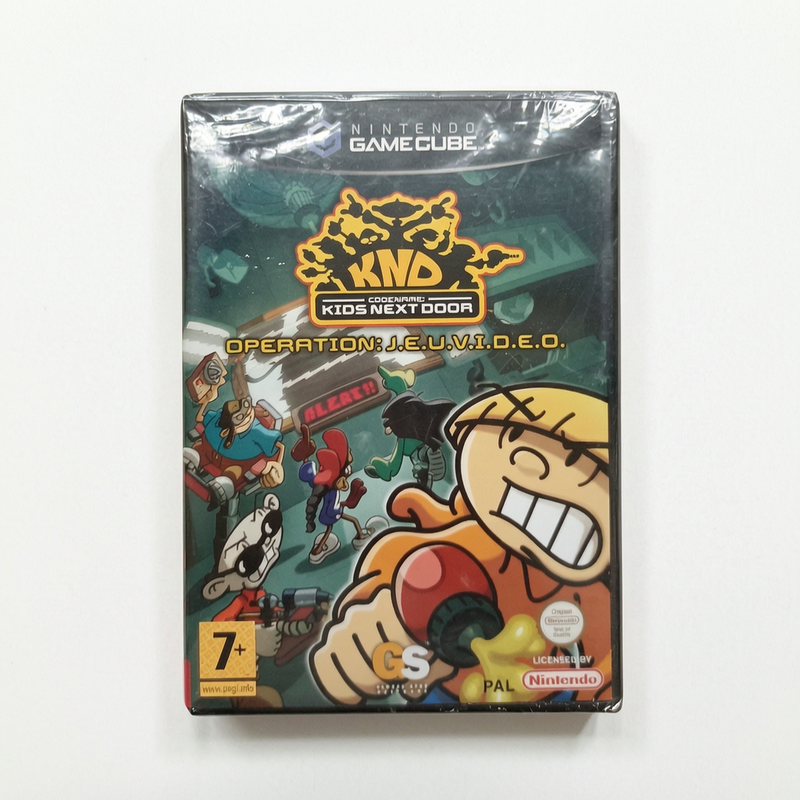 KND Codename : Kids Next Door - Operation : J.E.U.X.V.I.D.E.O. - Nintendo Gamecube (neuf sous blister)