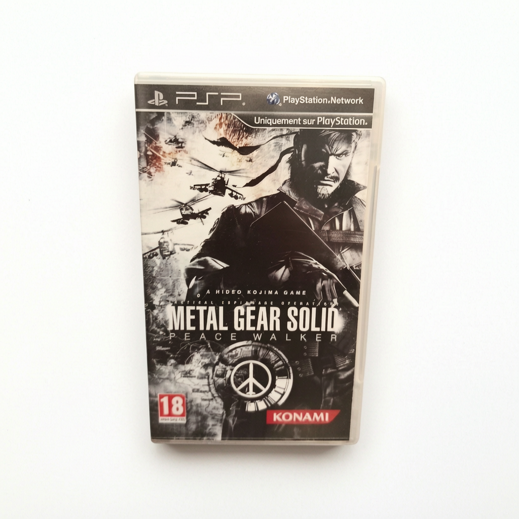Metal Gear Solid Peace Walker Playstation Portable (PSP)