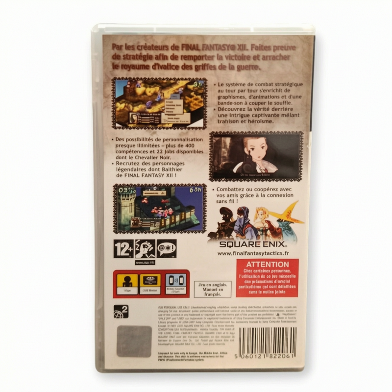 Final Fantasy Tactics Playstation Portable (PSP)