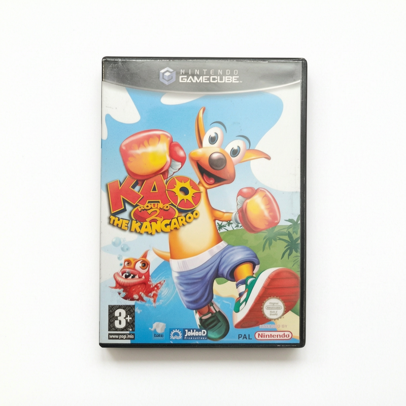 Kao The Kangaroo GameCube Version UK