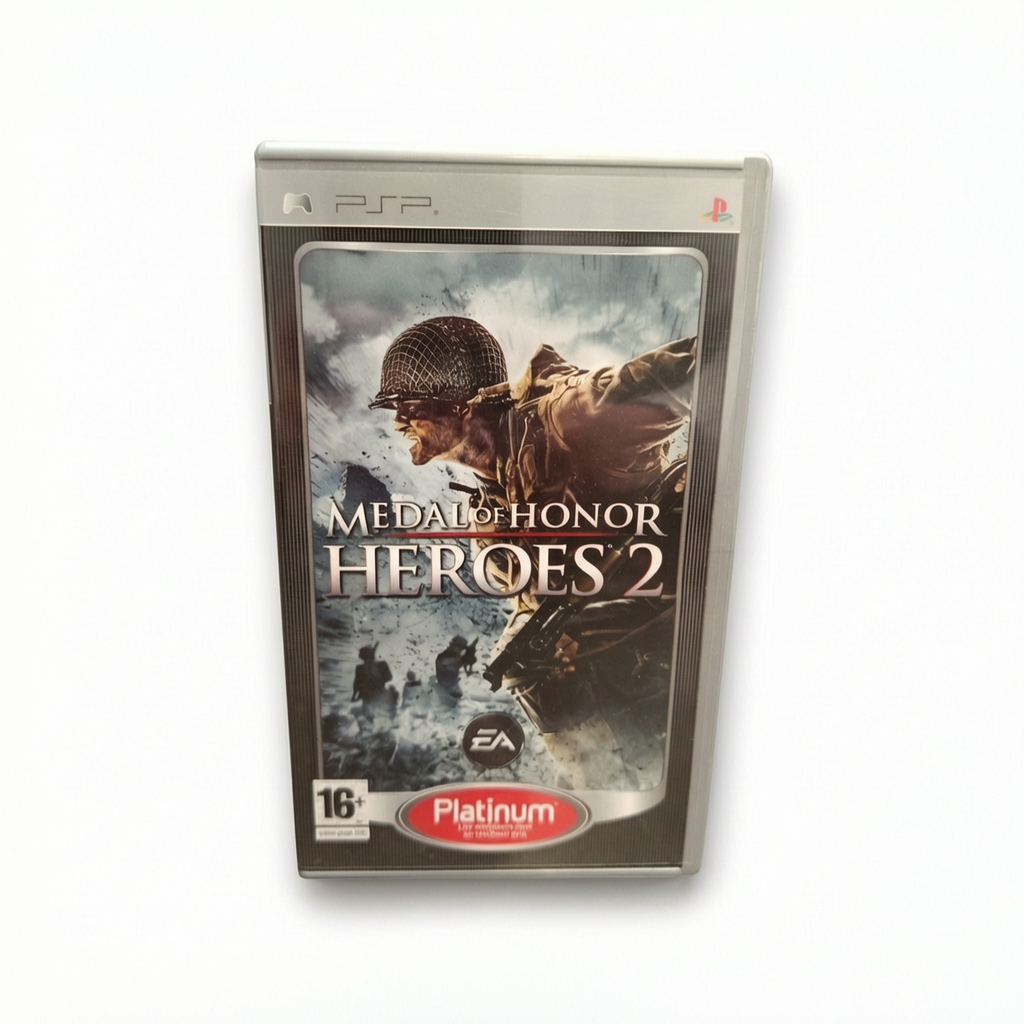 Medal Of Honor Heroes 2 Playstation Portable (PSP) Version Platinum