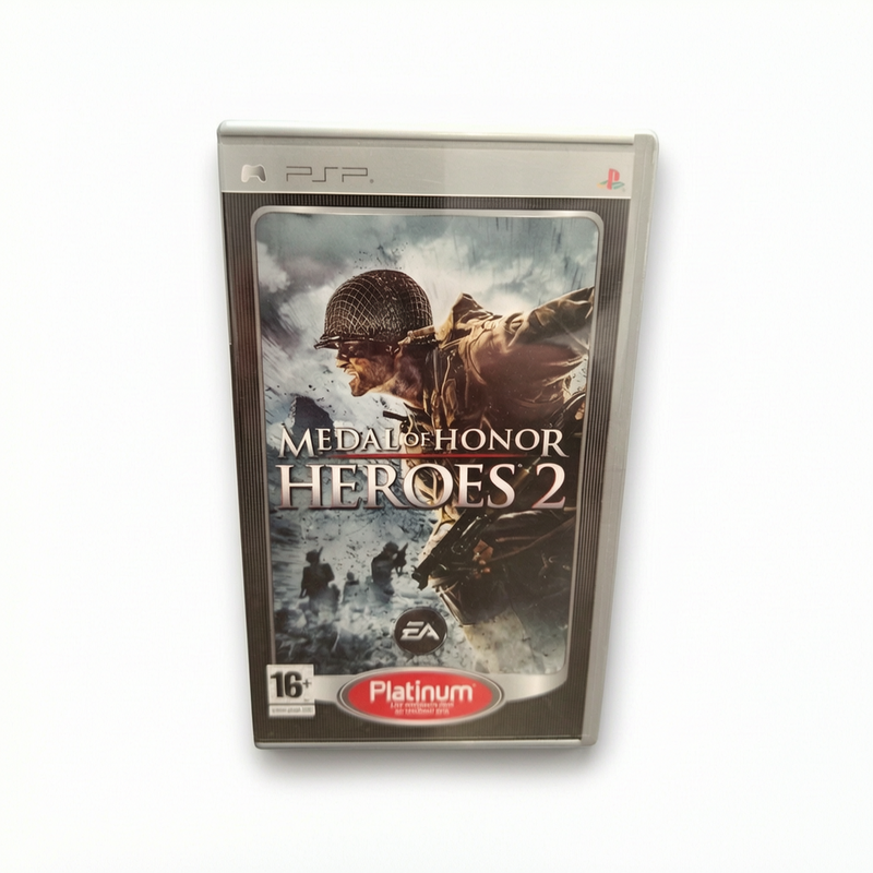Medal Of Honor Heroes 2 Playstation Portable (PSP) Version Platinum
