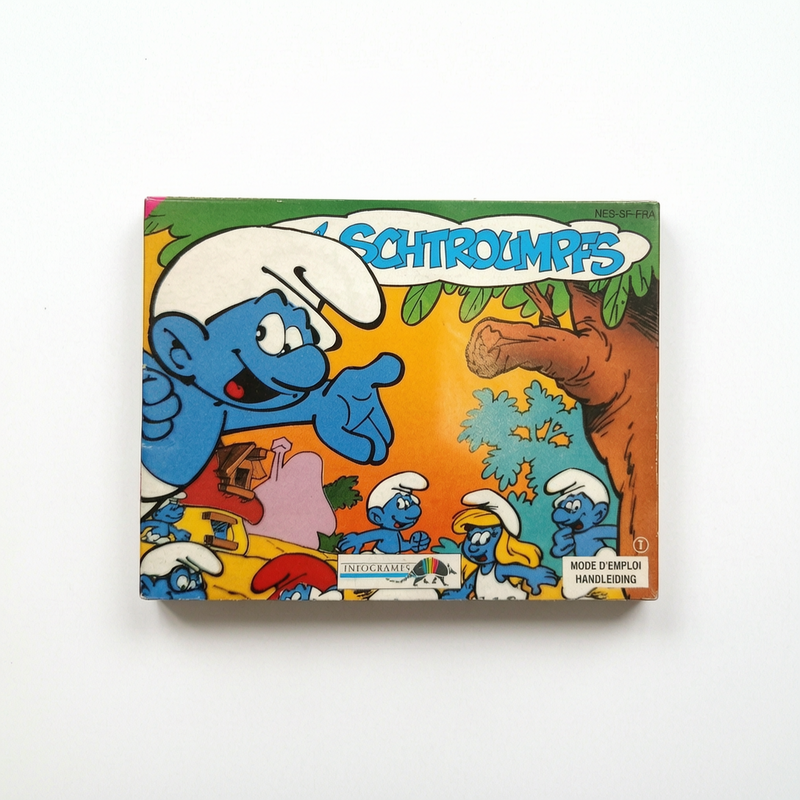 Notice Schtroumpfs Nintendo NES