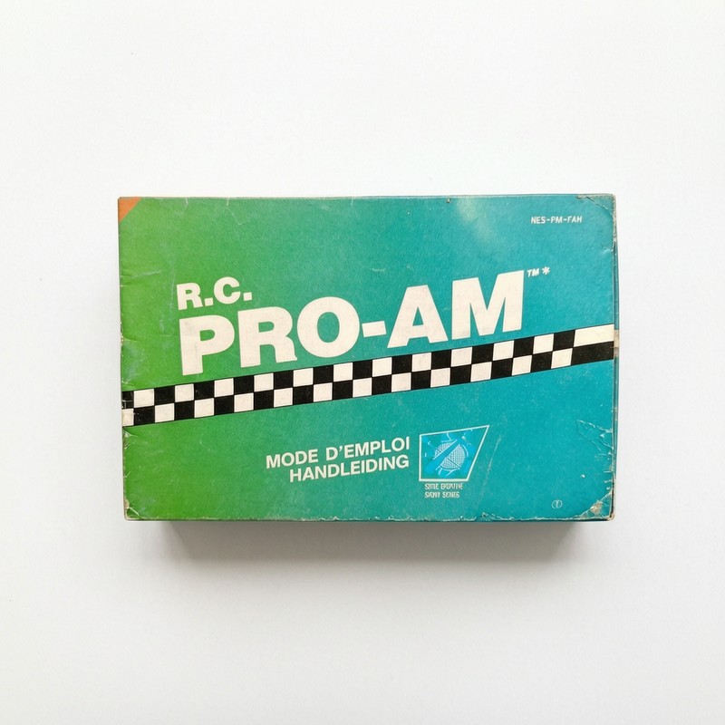 Notice R.C PRO-AM Nintendo NES