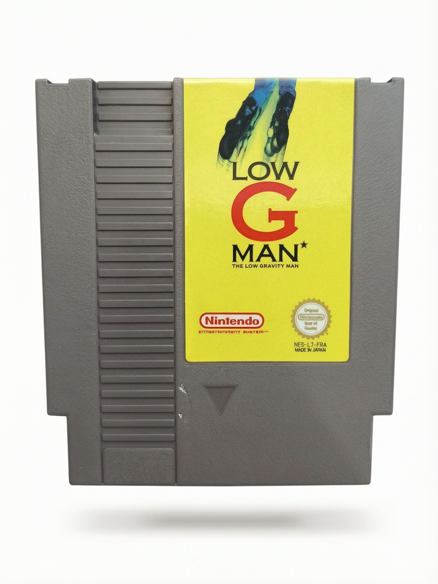 Low G Man : The Low Gravity Man Nintendo NES