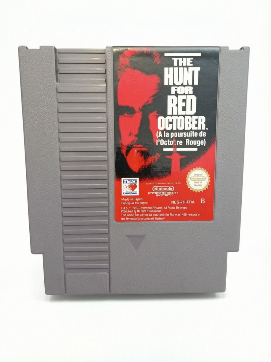 The Hunt For Red October Nintendo NES