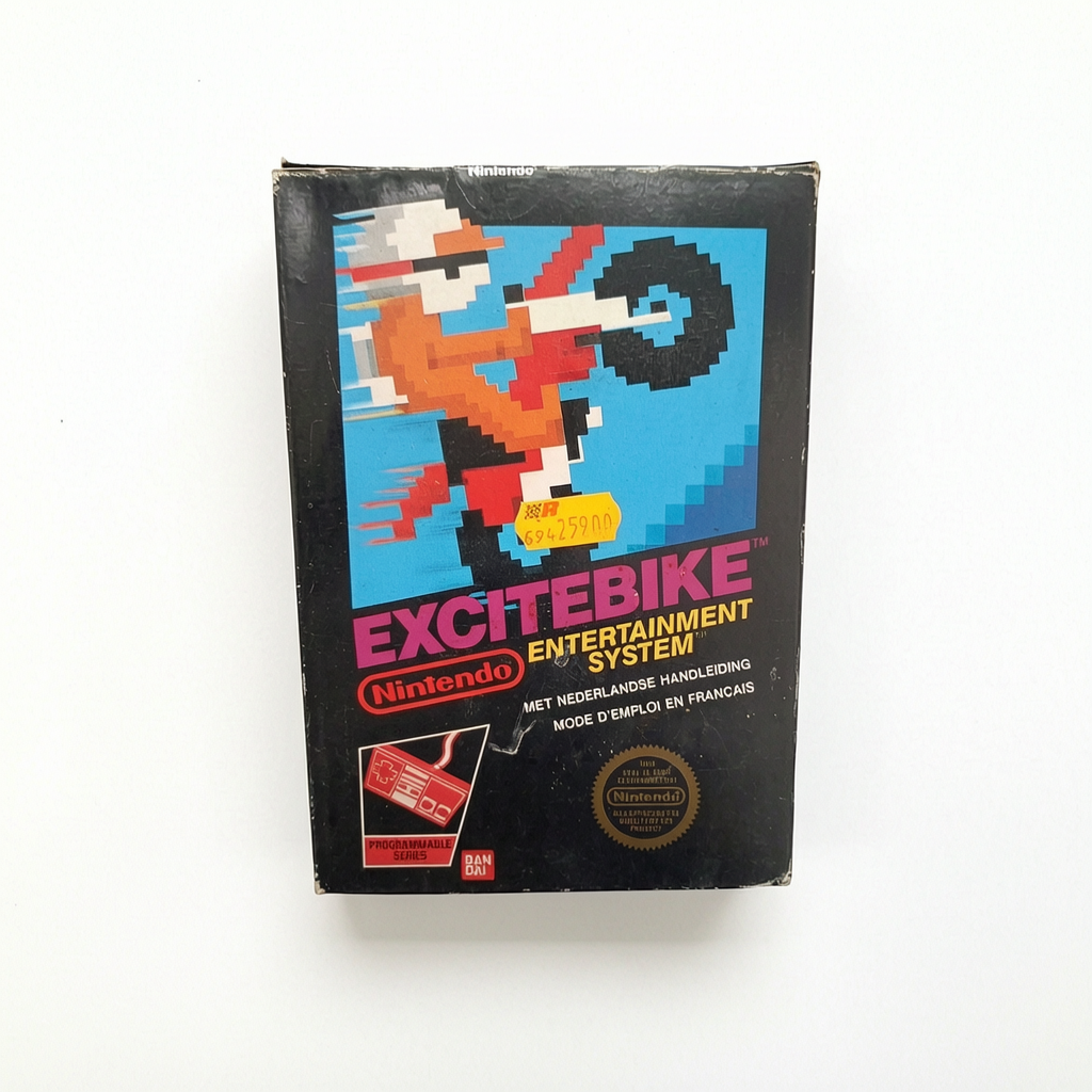 Excitebike Nintendo NES En boîte Version FRA