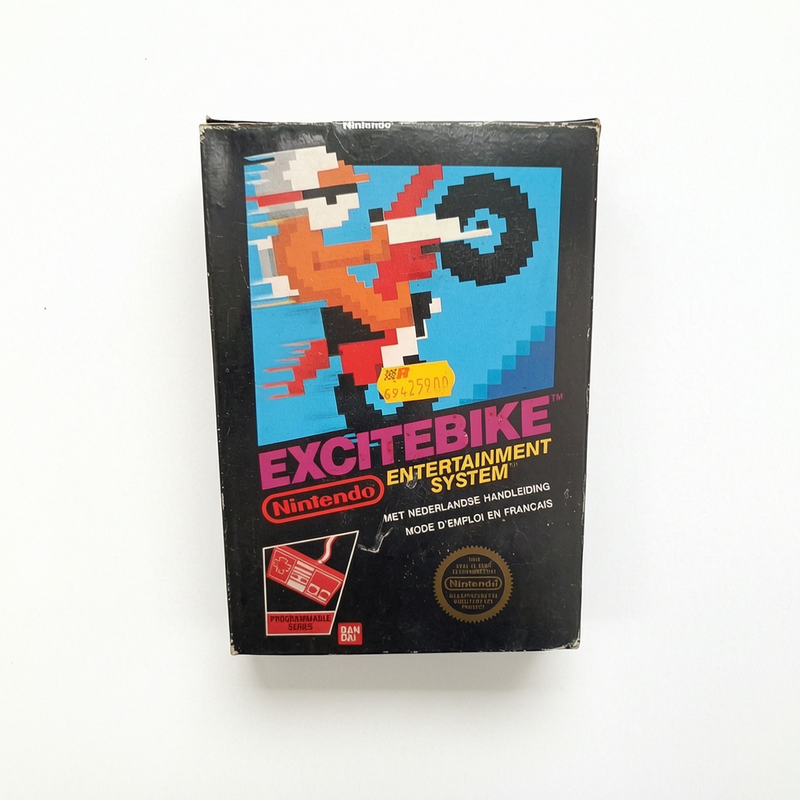 Excitebike Nintendo NES En boîte Version FRA