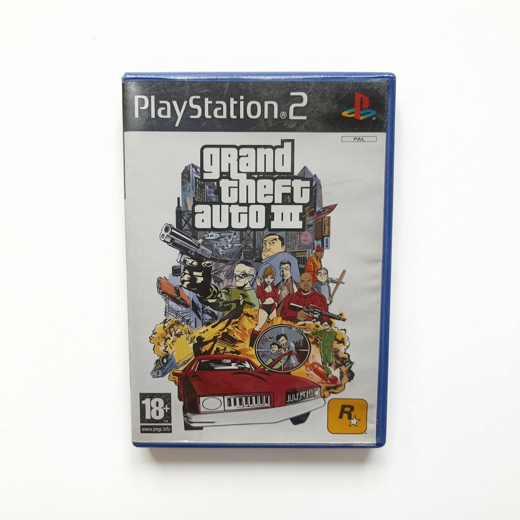 Grand Theft Auto III - Playstation 2 (PS2)