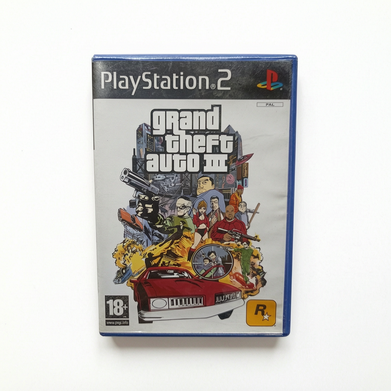 Grand Theft Auto III - Playstation 2 (PS2)