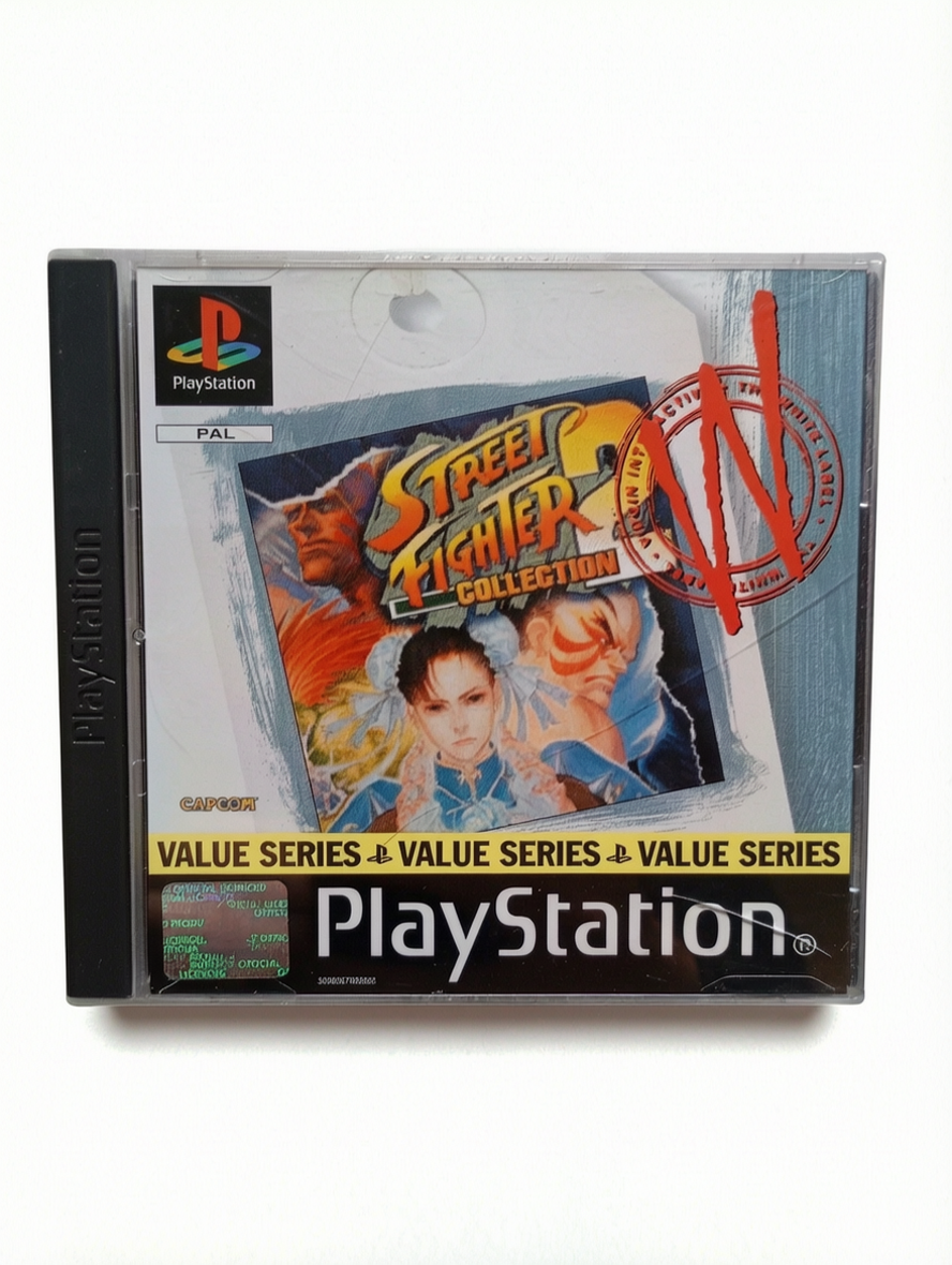 Street Fighter 2 Collection Playstation 1 (PS1) Version Value Series