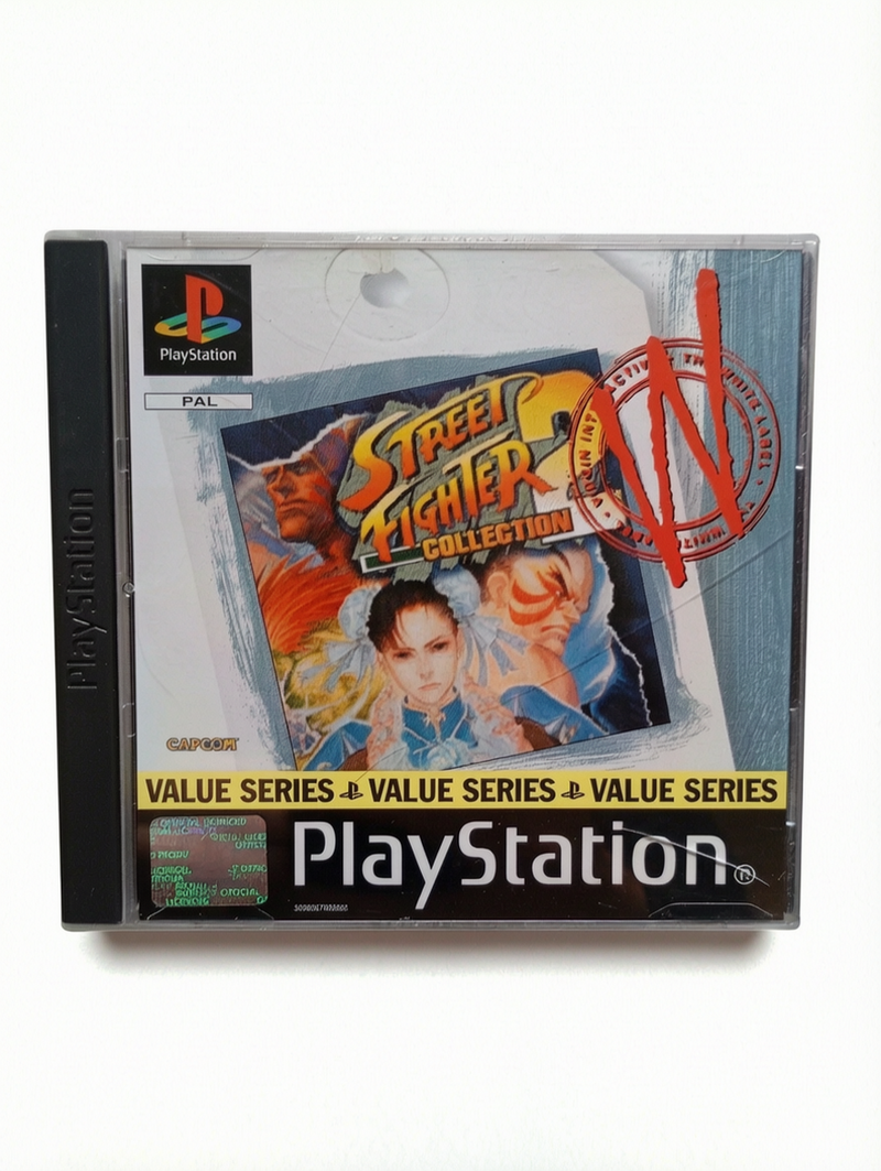 Street Fighter 2 Collection Playstation 1 (PS1) Version Value Series