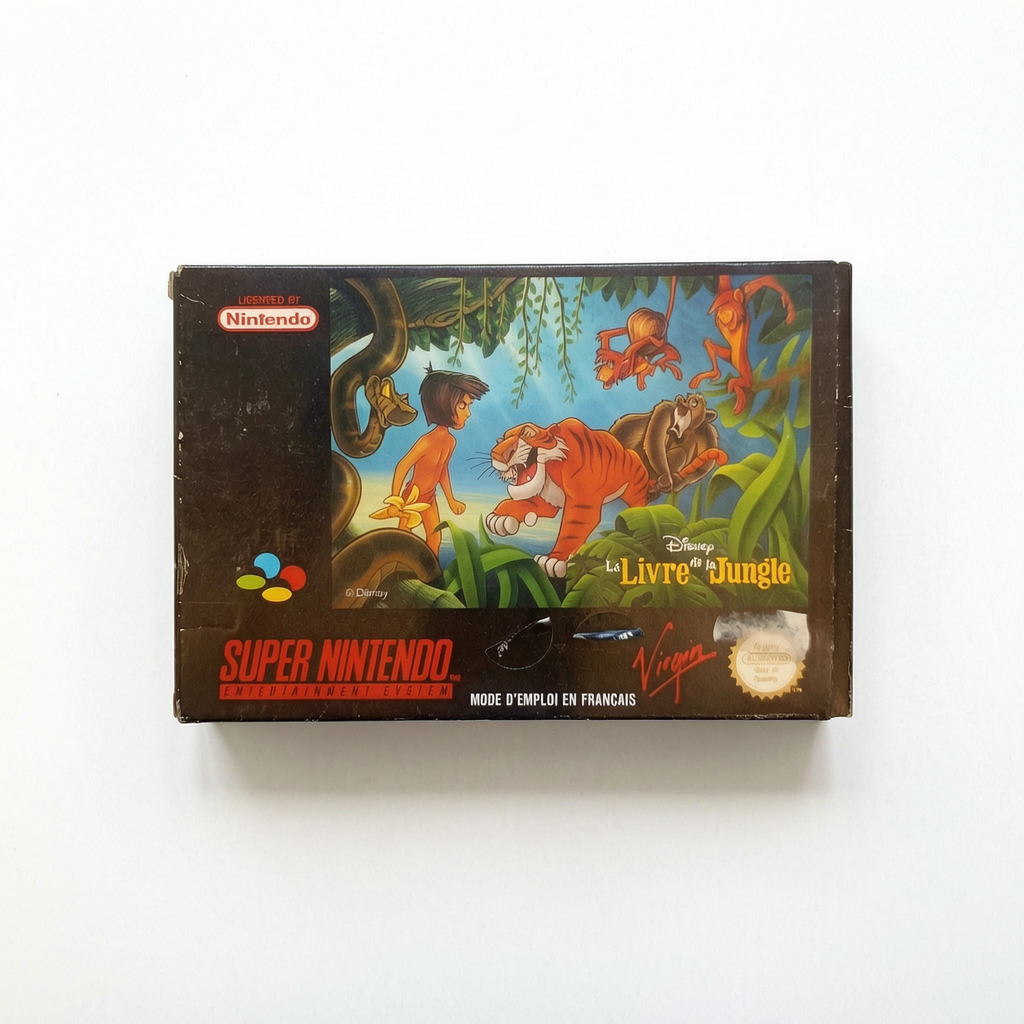 Le Livre De La Jungle Super Nintendo (SNES) Complet FRA