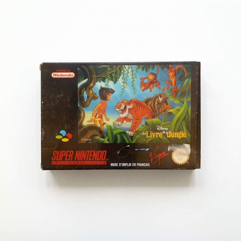 Le Livre De La Jungle Super Nintendo (SNES) Complet FRA